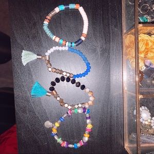 Bauble bar bracelets